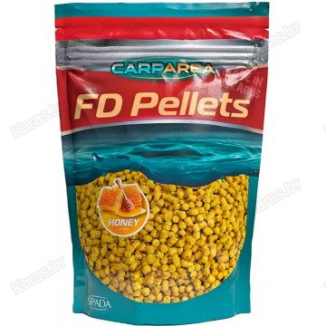 Пеллетс CarpArea FD Pellets 6-7 мм 1 кг (Мёд)